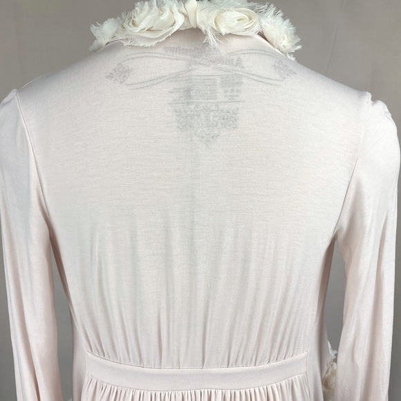 AWAKE COUTURE Womens (S) Open Pink Cardigan Roses Swan Coquette Ballet Fairy USA - Picture 6 of 10